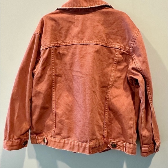 Zara kids denim unisex jacket size 7 - Picture 4 of 6